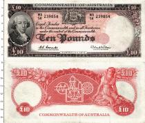 Продать Банкноты Австралия 10 фунтов 1960 
