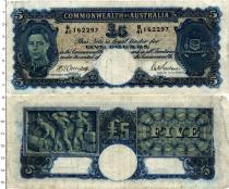 Продать Банкноты Австралия 5 фунтов 1941 