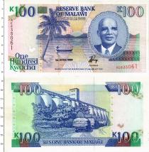 Продать Банкноты Малави 100 квач 1993 