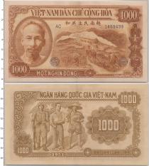 Продать Банкноты Вьетнам 1000 донг 1951 