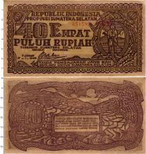 Продать Банкноты Индонезия 40 рупий 1949 