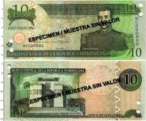 Продать Банкноты Доминиканская республика 10 песо 2003 