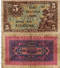 Продать Банкноты ФРГ 5 марок 1948 