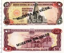 Продать Банкноты Доминиканская республика 50 песо 1994 
