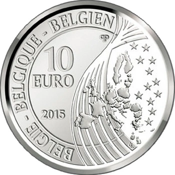 Фото Монеты Бельгии 2015 