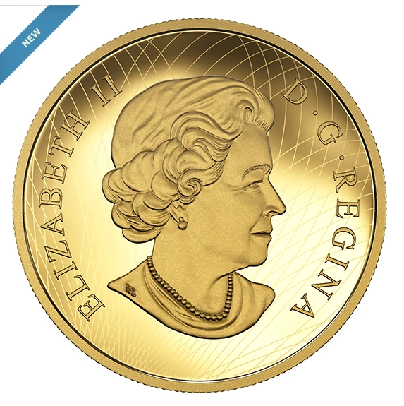 Фото Золотые монеты Канад