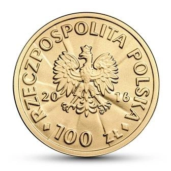 Фото Золотая монета Польш