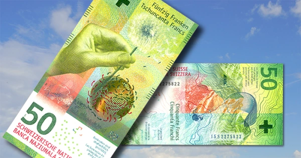 Фото Банкноту Швейцарии н