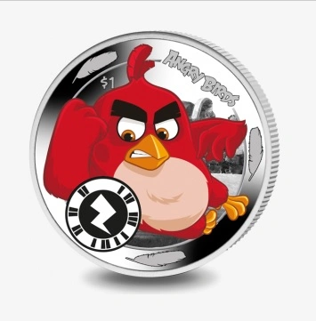 Фото Angry Birds на монет