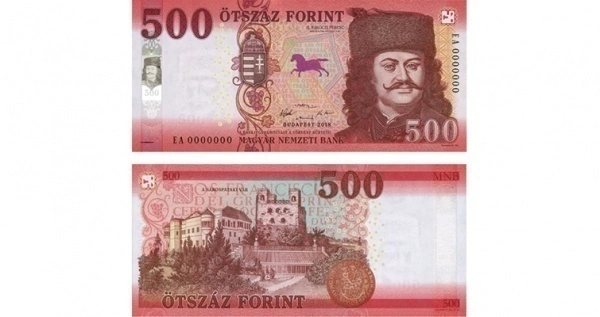 Фото Банкнота 500 форинто