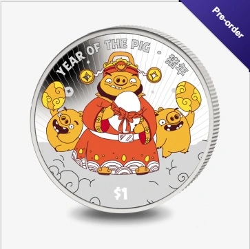 Фото Новогодние монеты An