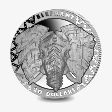 Фото Слон украсит монету 