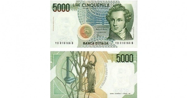 Фото Итальянская лира вер