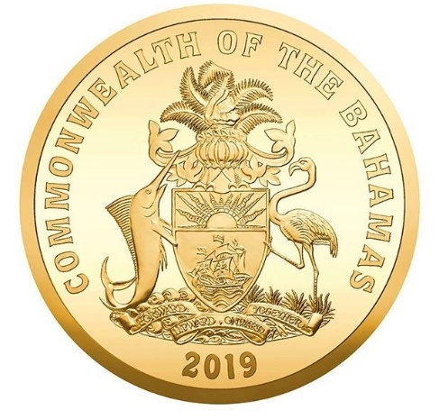 Фото Золотые монеты с мор