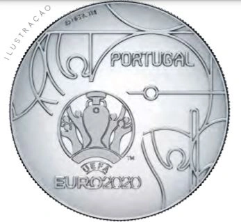 Фото ЕВРО-2020 на монетах