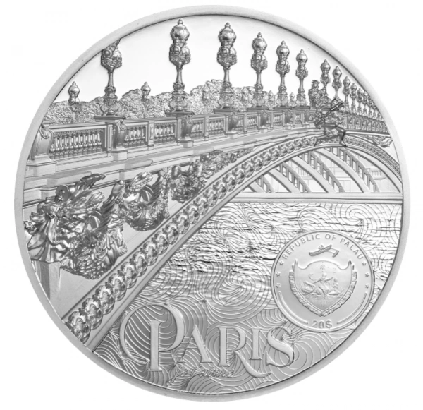 Фото Париж на монетах 20 