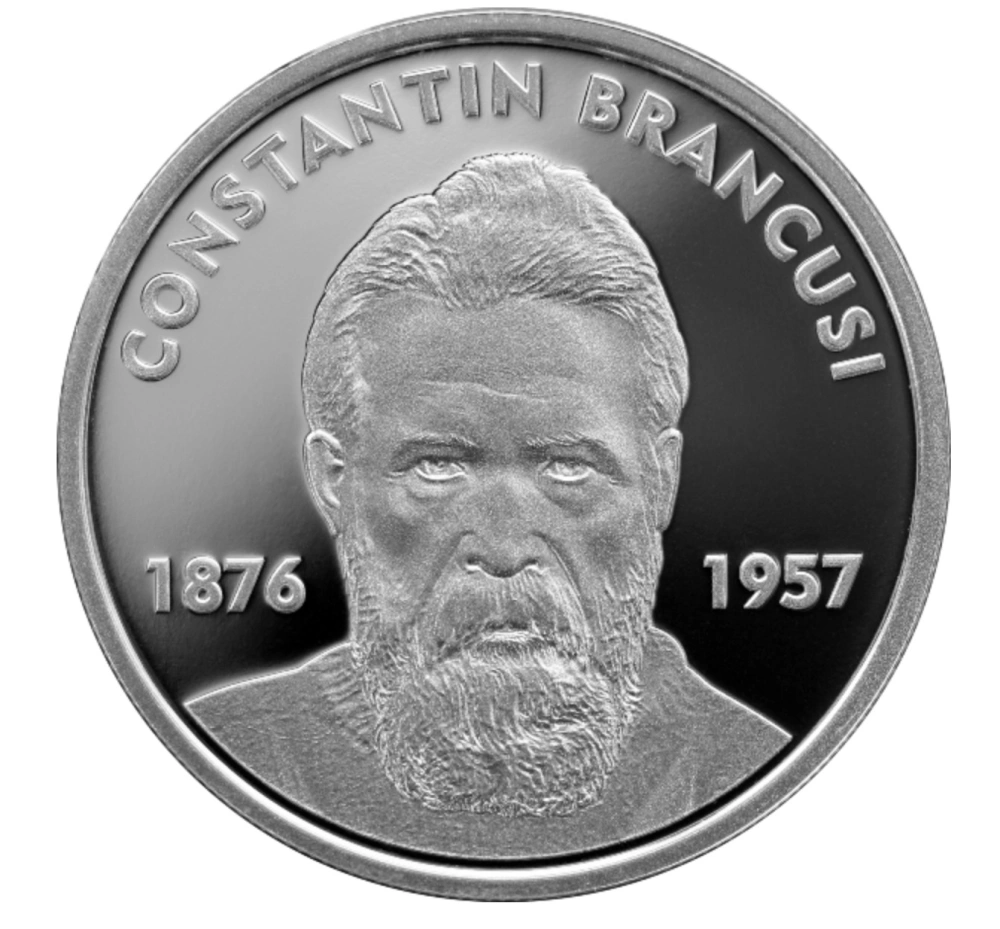Изображение Скульптор Константин Бранкузи на 10 леях Фото Скульптор Константин