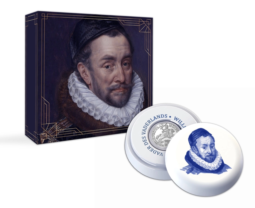Изображение Дукатон 1584 года на новых монетах Фото Дукатон 1584 года на