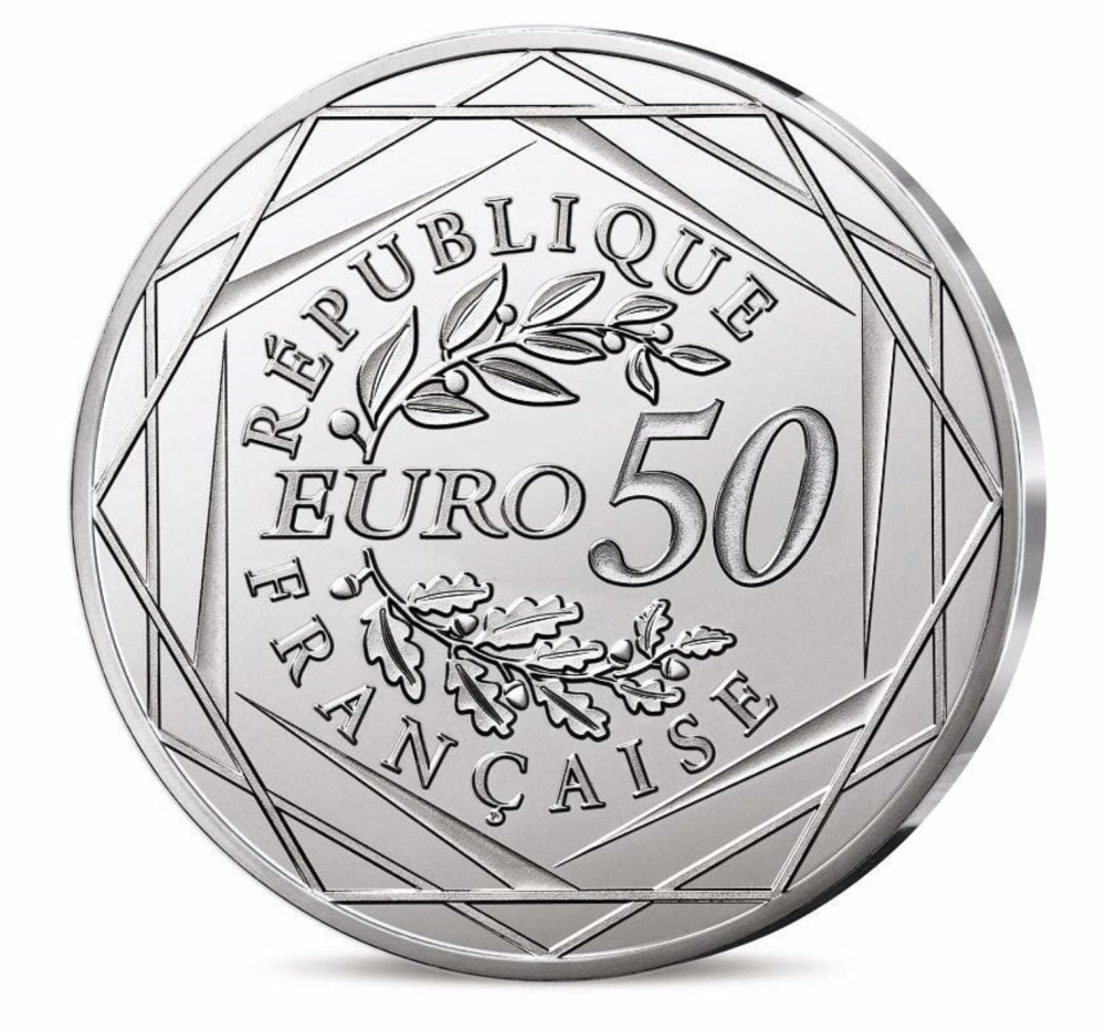 Изображение 10 и 50 евро в честь велогонки Тур де Франс 2025 Фото 10 и 50 евро в честь