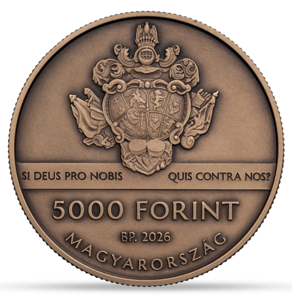 Изображение Дворец Сеченьи в Надьценке на 5000 форинтах Фото Дворец Сеченьи в Над