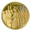Читать новость нумизматики - Румыния, 10 леев (Четвероевангелие из Хорезу).