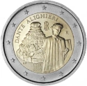 Читать новость нумизматики - Выпущены памятные монеты Италии «Данте Алигьери» номиналом 2 евро
