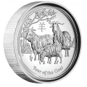 Читать новость нумизматики - Монеты из серебра Австралии «Год козы» 2015 года