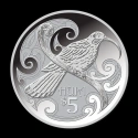 Читать новость нумизматики - «Разноклювая гуйя» - ежегодная монета Новой Зеландии