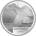 Читать новость нумизматики - Швейцария выпускает серебряные монеты в честь Готардского тоннеля