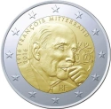 Читать новость нумизматики - Столетие Франсуа Миттерана отметят на памятных французских монетах 2 евро