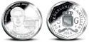 Читать новость нумизматики - Памятные монеты Нидерландских Антильских островов посвящены 100-летию Джорджа Мадуро
