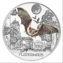 Читать новость нумизматики - Новая австрийская серия «Цветные создания» стартует монетой «Летучая мышь»