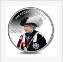 Читать новость нумизматики - «Благороднейший орден Подвязки королевы» - новая цветная монета Фолклендских островов