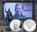 Читать новость нумизматики - Чехия представила коллекционный набор медалей в честь президента Вацлава Гавела
