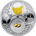 Читать новость нумизматики - Польские коллекционные монеты украсила курочка с золотыми яйцами