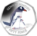 Читать новость нумизматики - Фолклендские острова представили вторую монету с пингвинами