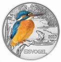 Читать новость нумизматики - Монета Австрии «Зимородок» светится в темноте