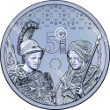 Читать новость нумизматики - 10 лет евро в Мальте отпраздновано памятной монетой