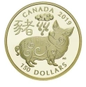 Читать новость нумизматики - Год Свиньи на канадских монетах