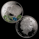 Читать новость нумизматики - Птица Киви вновь на новозеландских монетах