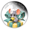 Читать новость нумизматики - Мышонок в центре цветной монеты из Австралии