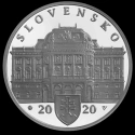 Читать новость нумизматики - Словацкий Национальный Театр на монетах 10 евро Словакии