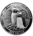 Читать новость нумизматики - Хохлатый пингвин острова Чатем на $1 Новой Зеландии 