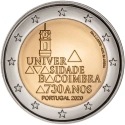 Читать новость нумизматики - 2 евро Португалии «730 лет Университету Коимбры»