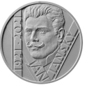 Читать новость нумизматики - 100 лет со дня смерти Яна Янского на 200 кронах Чехии 