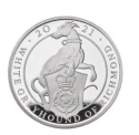 Читать новость нумизматики - Королевские собаки на новых монетах «Queen's Beasts» 2021 года 
