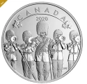 Читать новость нумизматики - Смена почетного караула на 10 долларах Канады 