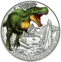 Читать новость нумизматики - Тиранозавр (T-Rex) на 3 евро Австрии светится в темноте