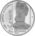 Читать новость нумизматики - Янко Матушка – автор гимна Словакии – на серебряных 10 евро 