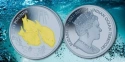 Читать новость нумизматики - Желтая рыба-попугай на титановых 2 фунтах Побджоя («Parrotfish»)